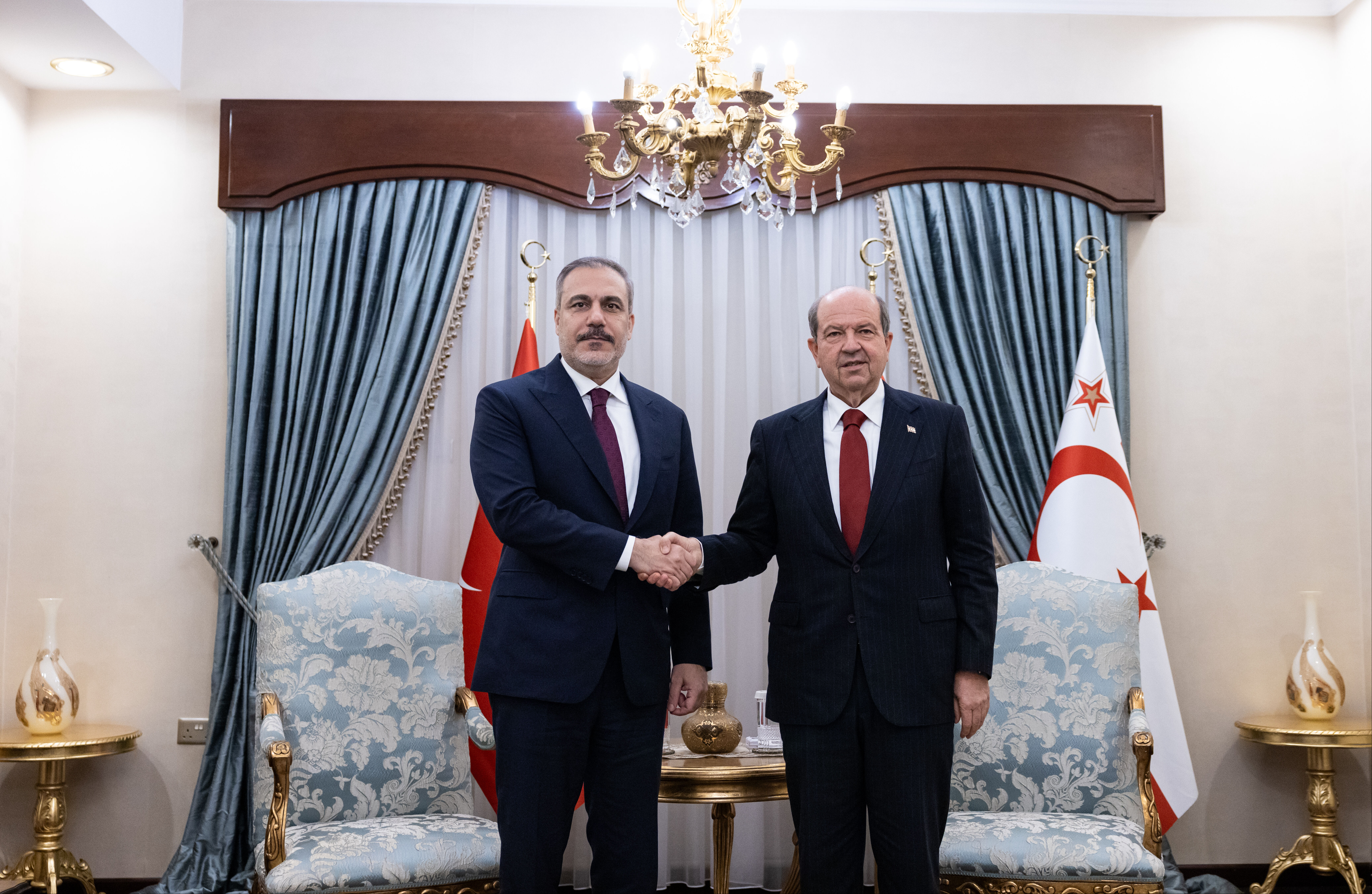 Dışişleri Bakanı Fidan'dan KKTC'de iki devletli çözüm mesajı Dışişleri Bakanı Fidan'dan KKTC'de iki devletli çözüm mesajı - 1. Resim