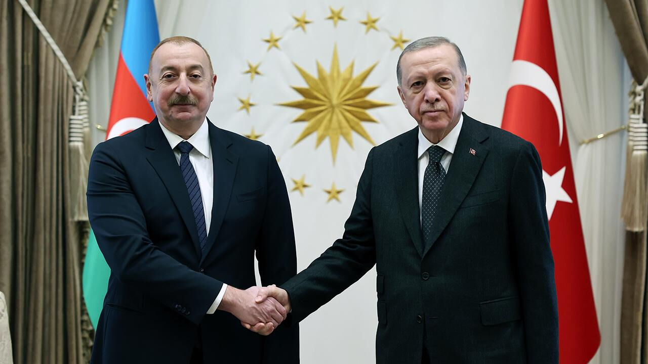 Erdoğan - Aliyev görüşmesi! Kalıcı barış mesajı verildi - 1. Resim
