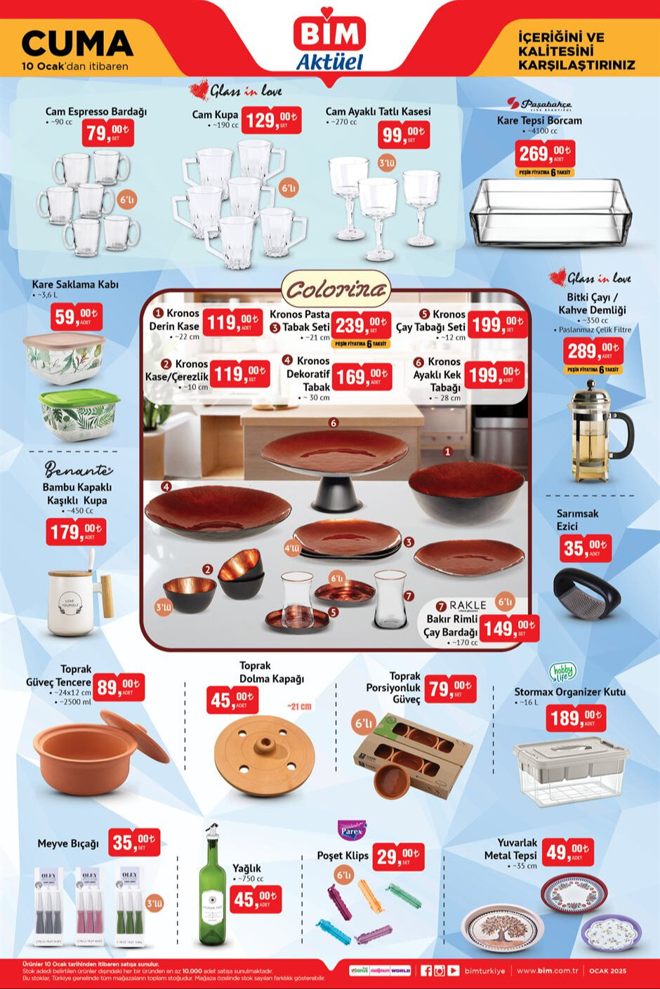 10 Ocak Bim aktüel kataloğu yayında! Kumtel ısıtıcı, örgü makinesi, balıkçı malzemesi ve daha fazlası… - 2. Resim