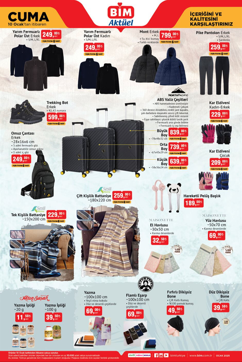 10 Ocak Bim aktüel kataloğu yayında! Kumtel ısıtıcı, örgü makinesi, balıkçı malzemesi ve daha fazlası… - 5. Resim