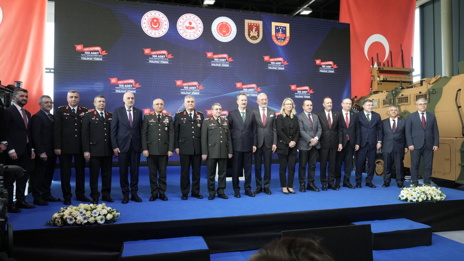 Yerli ve milli motora sahip zırhlı araçlar Türk Silahlı Kuvvetleri’ne teslim edildi! - 1. Resim