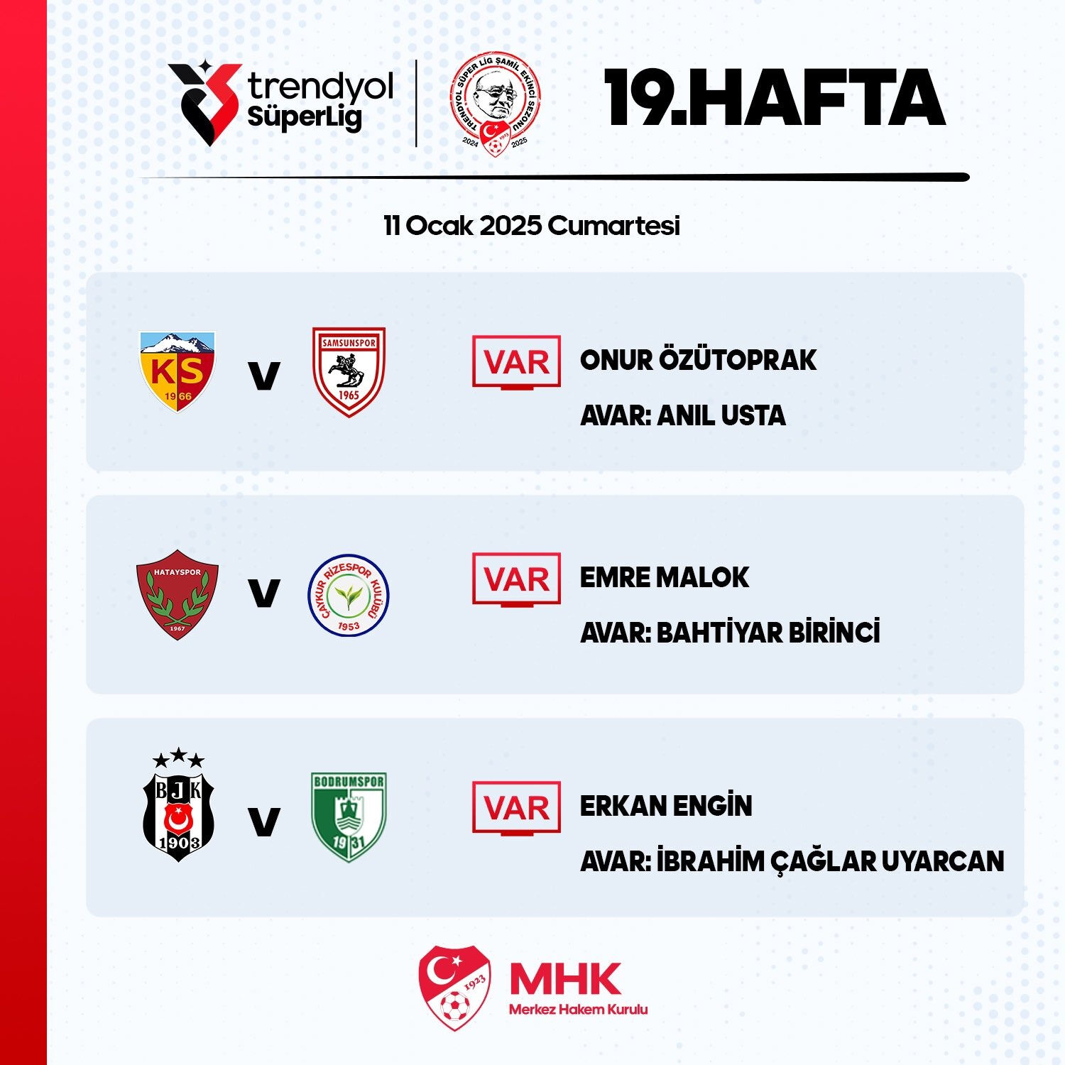 Beşiktaş - Bodrum FK maçının VAR hakemi belli oldu! - 1. Resim