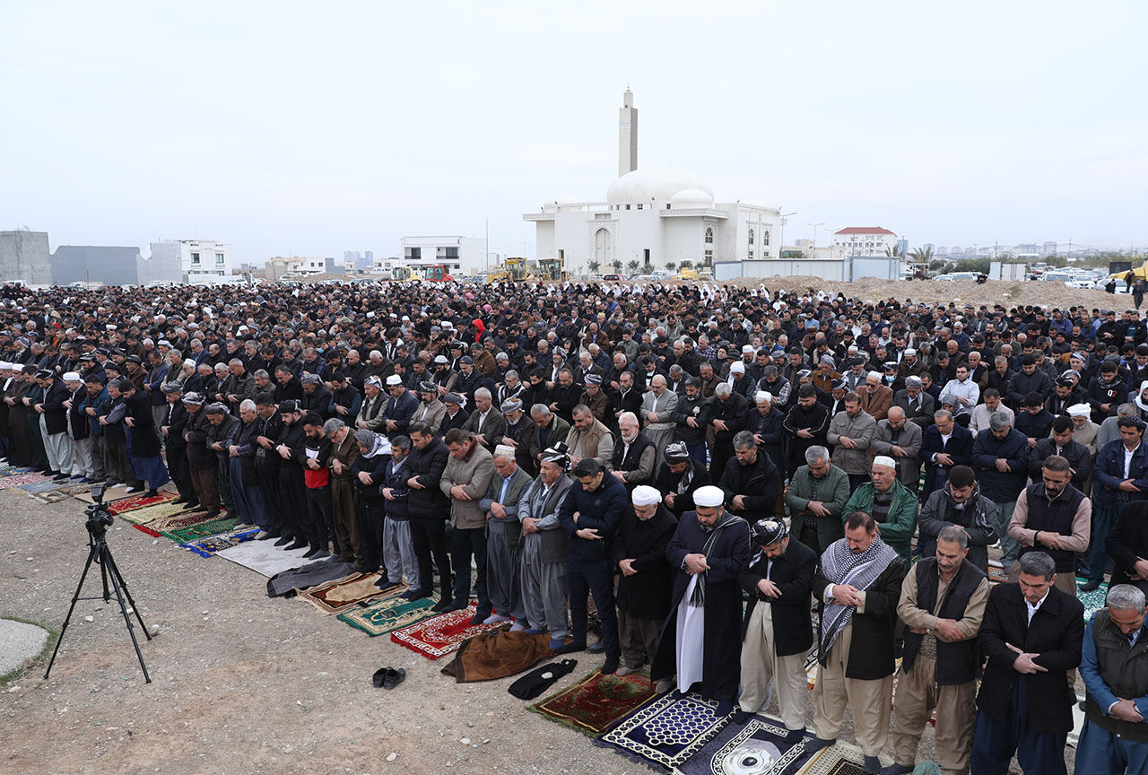 Kış kuraklığı gözyaşlarına boğdu! Erbil'de yağmur duası yapıldı - 2. Resim