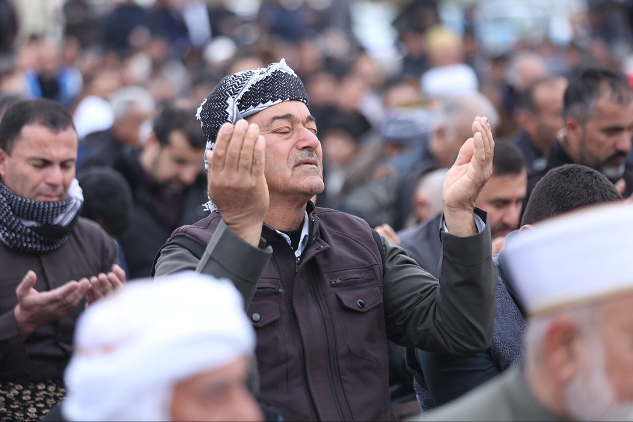 Kış kuraklığı gözyaşlarına boğdu! Erbil'de yağmur duası yapıldı - 1. Resim