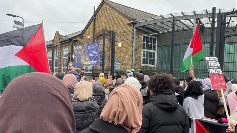 Londra’da Filistin’e destek susturuluyor! BBC önündeki protesto yasaklandı - 1. Resim