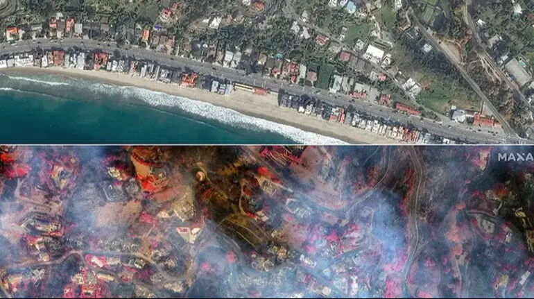 Yangın felaketi ortasında bir mucize: Malibu’daki ev alevlere meydan okudu! - 4. Resim
