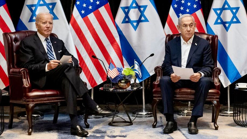 Biden ve Netanyahu Gazze'de ateşkes ve esir takasını görüştü - 1. Resim