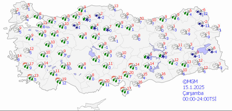 Marmara'ya kar geliyor! Meteoroloji illeri tek tek sıralayıp uyardı - 4. Resim