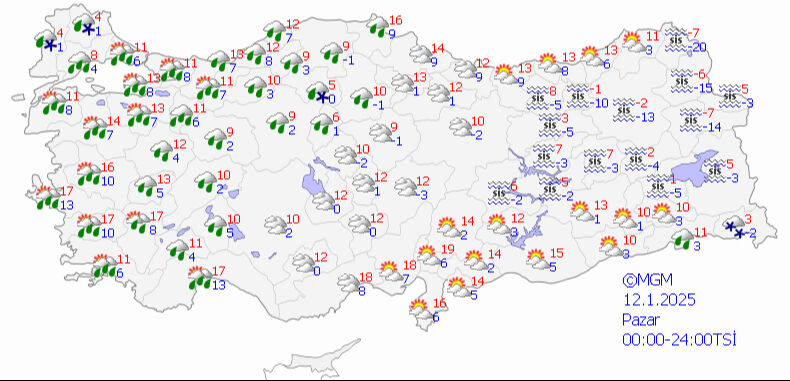 Marmara'ya kar geliyor! Meteoroloji illeri tek tek sıralayıp uyardı - 1. Resim