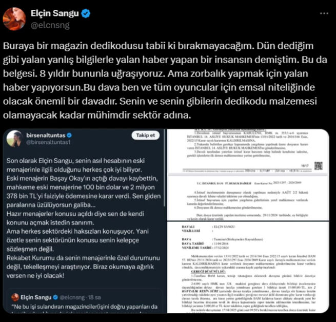 Elçin Sangu, Birsen Altuntaş'ı etiketleyip 'Küçük bir sürprizim var, beklemede kal' demişti! Belgelerle tek tek açıkladı... Elçin Sangu, Birsen Altuntaş'ı etiketleyip 'Küçük bir sürprizim var, beklemede kal' demişti! Belgelerle tek tek açıkladı... - 4. Resim