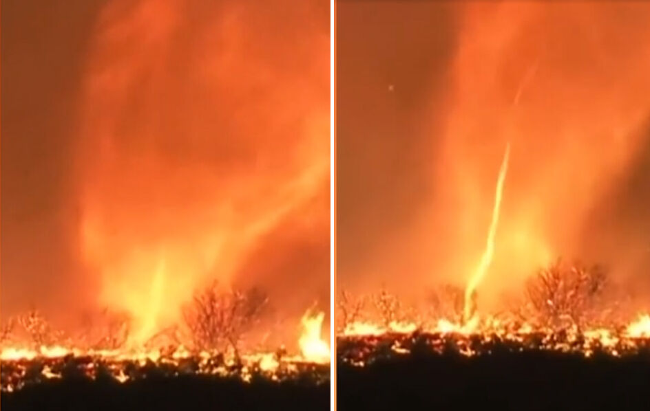 Los Angeles itfaiyesinin korkulu rüyası alev hortumları: Firenados - 1. Resim