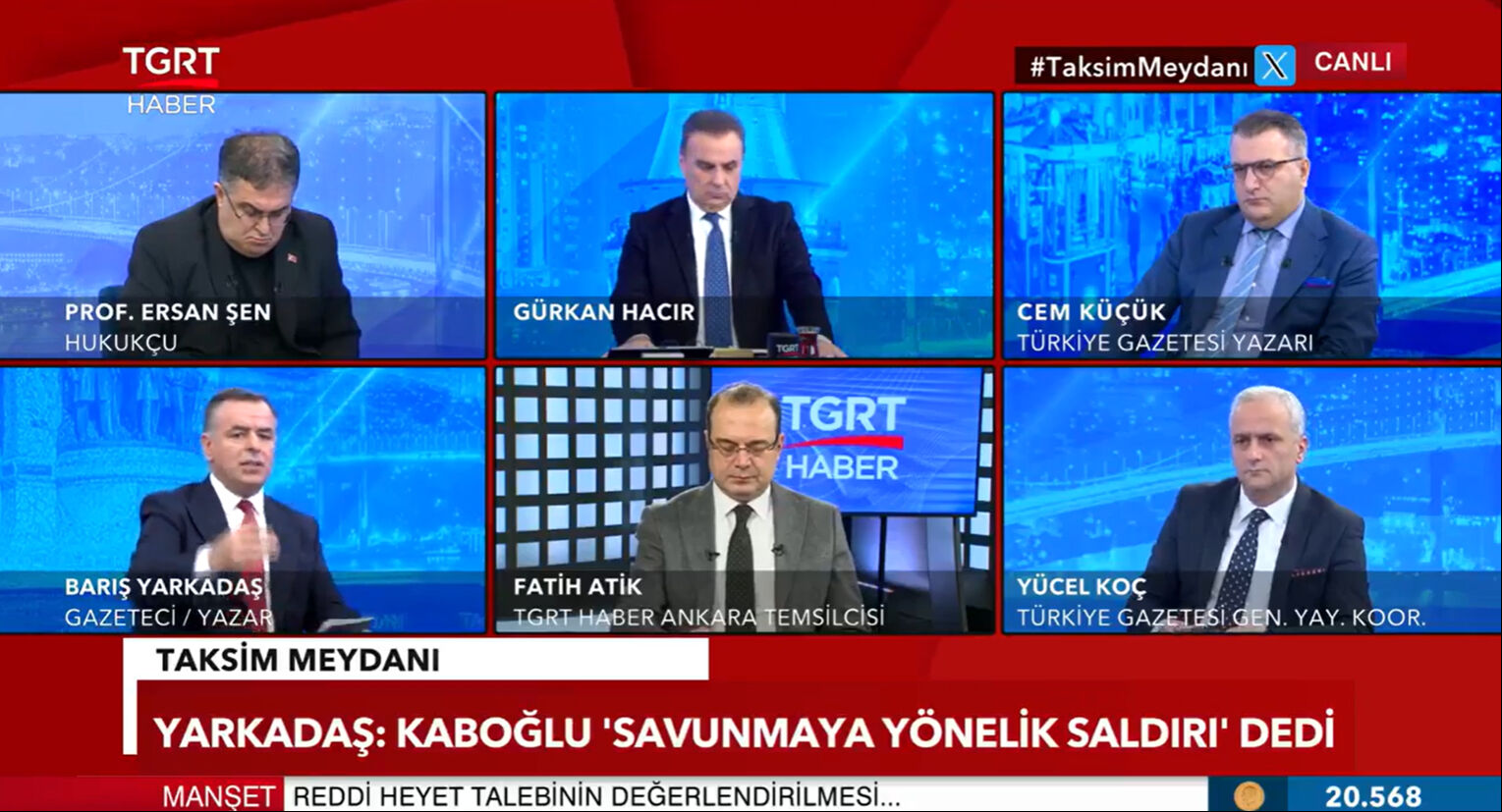 Barış Yarkadaş'tan canlı yayında çarpıcı iddia: İstanbul Barosu'na kayyum yolda Barış Yarkadaş'tan canlı yayında çarpıcı iddia: İstanbul Barosu'na kayyum yolda - 1. Resim