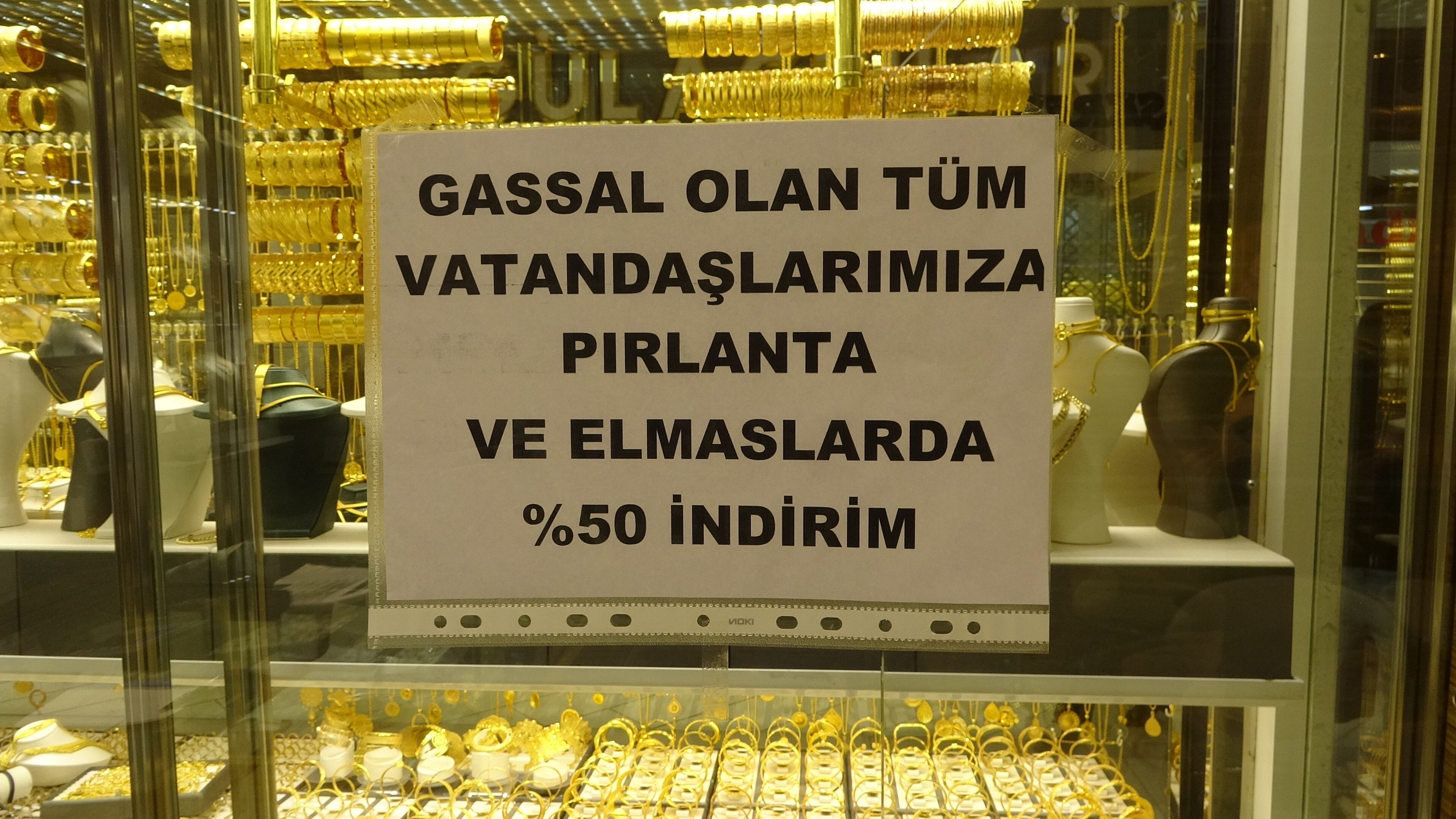 Gassallara yüzde 50 indirim kampanyası: Birazda yüzleri gülsün! - 1. Resim