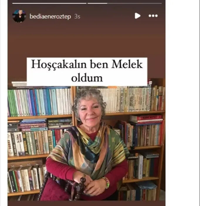 Yaprak Dökümü'nün Neyyir'i Bedia Ener Öztep hayatını kaybetti: Melek oldum... - 1. Resim