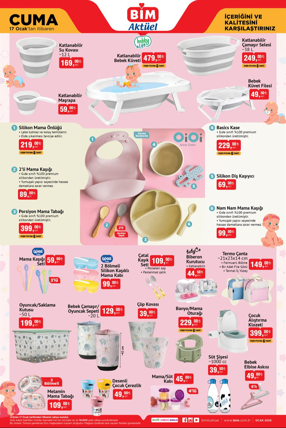 BİM 17 Ocak aktüel kataloğu yayında! Philips süpürge, Kumtel dondurma yapabilen hamur makinesi, Fisher Price eğitici köpekçik, çocuk açılır koltuk ve daha fazlası - 5. Resim