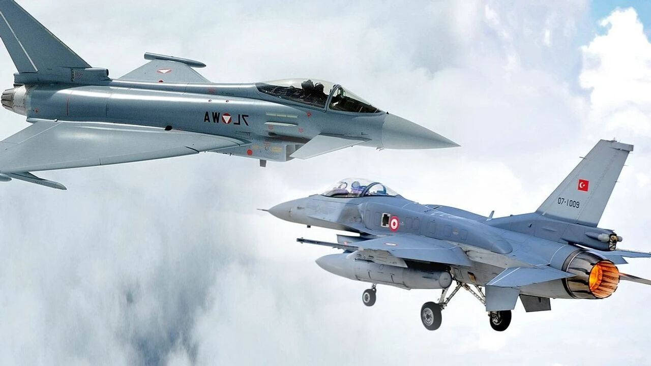 Eurofighter Typhoon ve F-16: Hava gücünde kim daha üstün? Eurofighter Typhoon ve F-16: Hava gücünde kim daha üstün? - 2. Resim