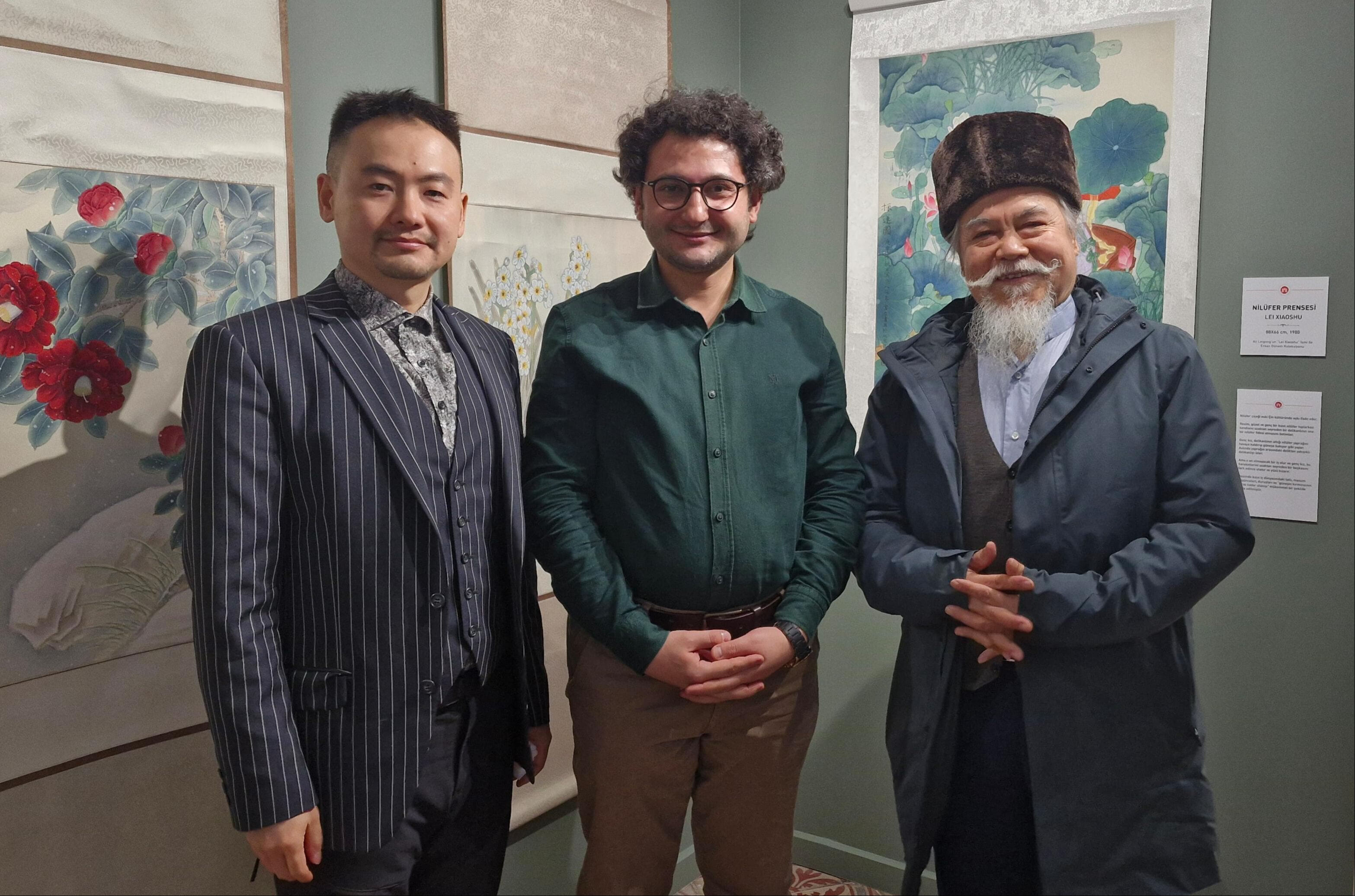 Hui Müslümanı Çinli sanatçılardan sergi! Baba-oğulun Çin’den İstanbul’a uzanan sanat serüveni - 1. Resim