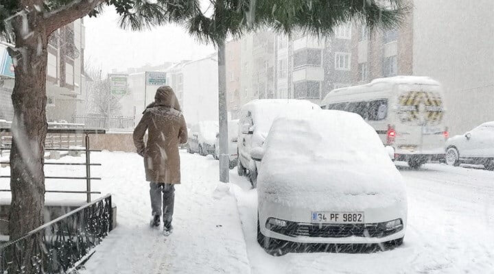 İstanbul'a kar yağacak mı, ne zaman? Meteoroloji Genel Müdürlüğü uyardı! - 3. Resim