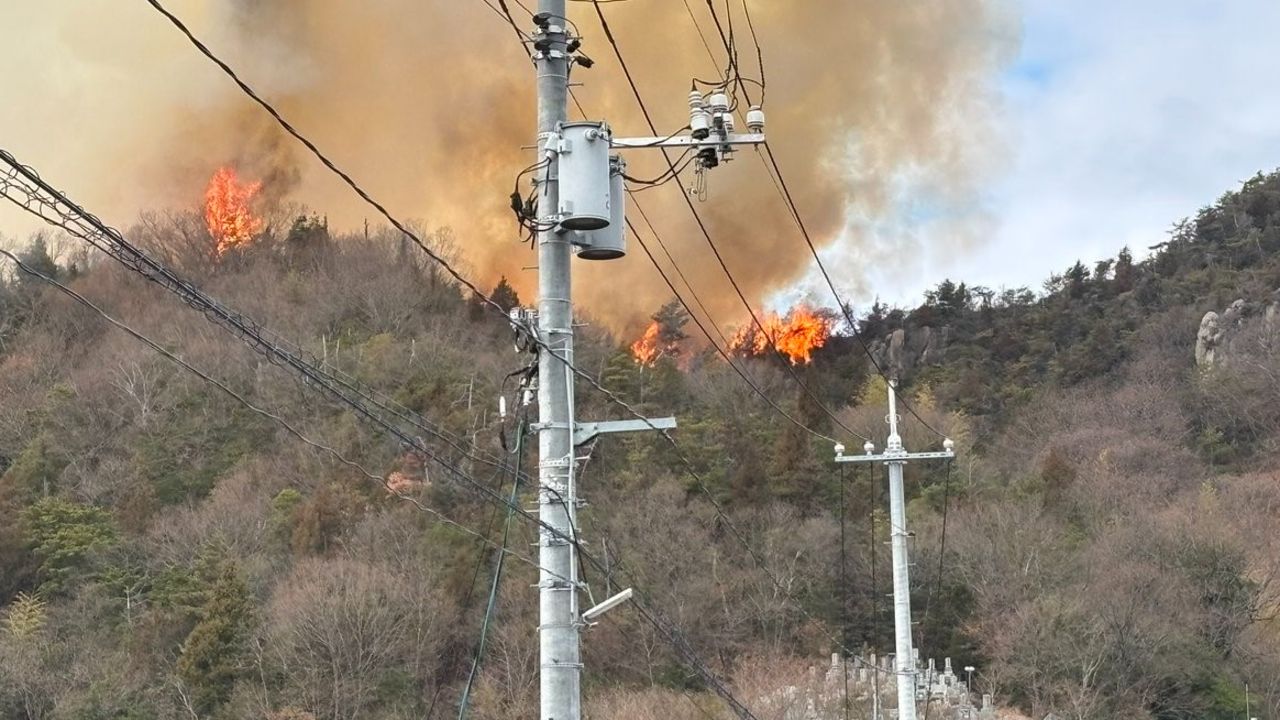 ABD&#039;nin ardından bir yangın da Japonya&#039;da! Tahliyeler başladı