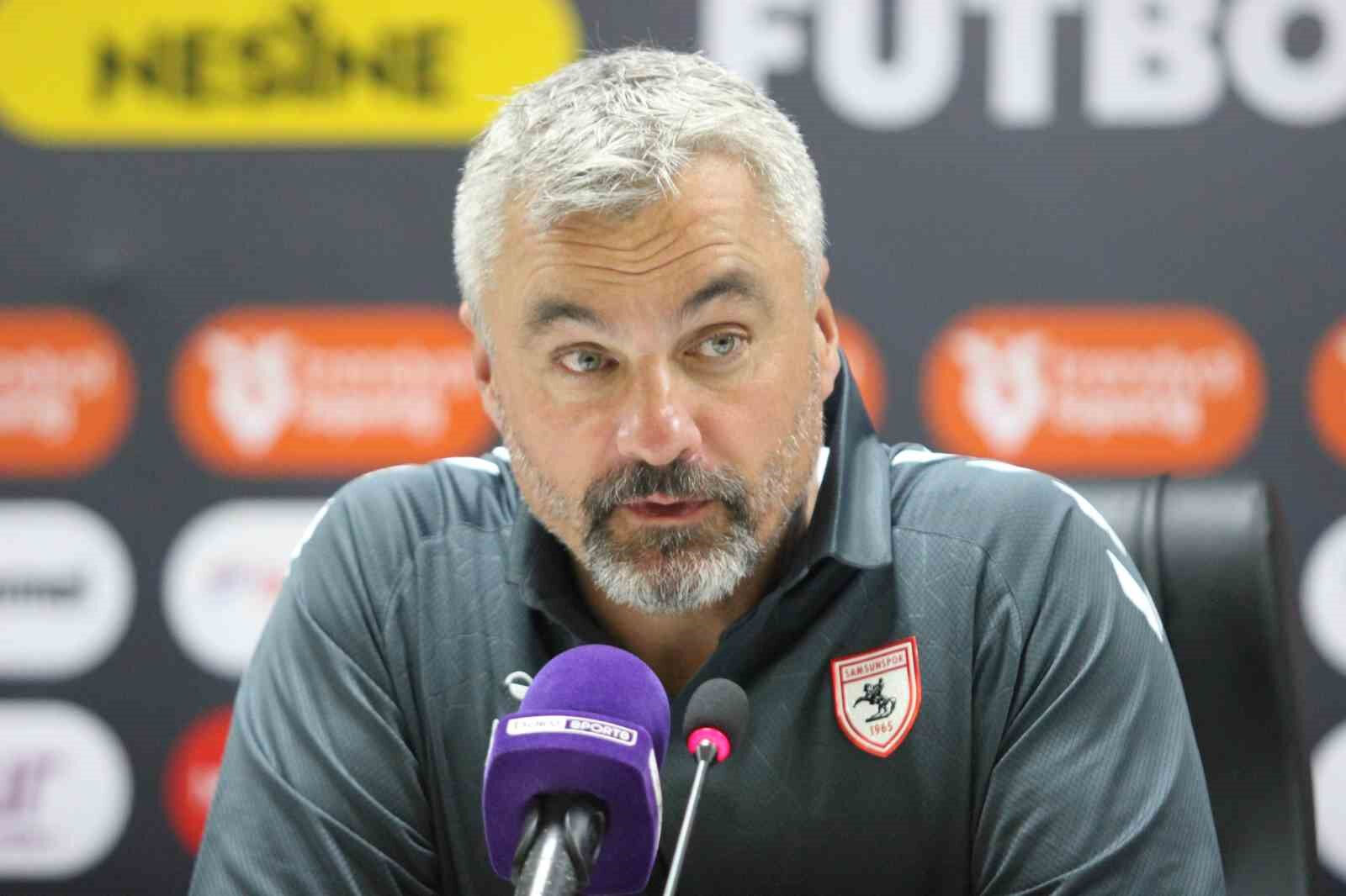 Samsunspor Teknik Direktörü Thomas Reis'ten sert hakem eleştirisi!  Samsunspor Teknik Direktörü Thomas Reis'ten sert hakem eleştirisi!