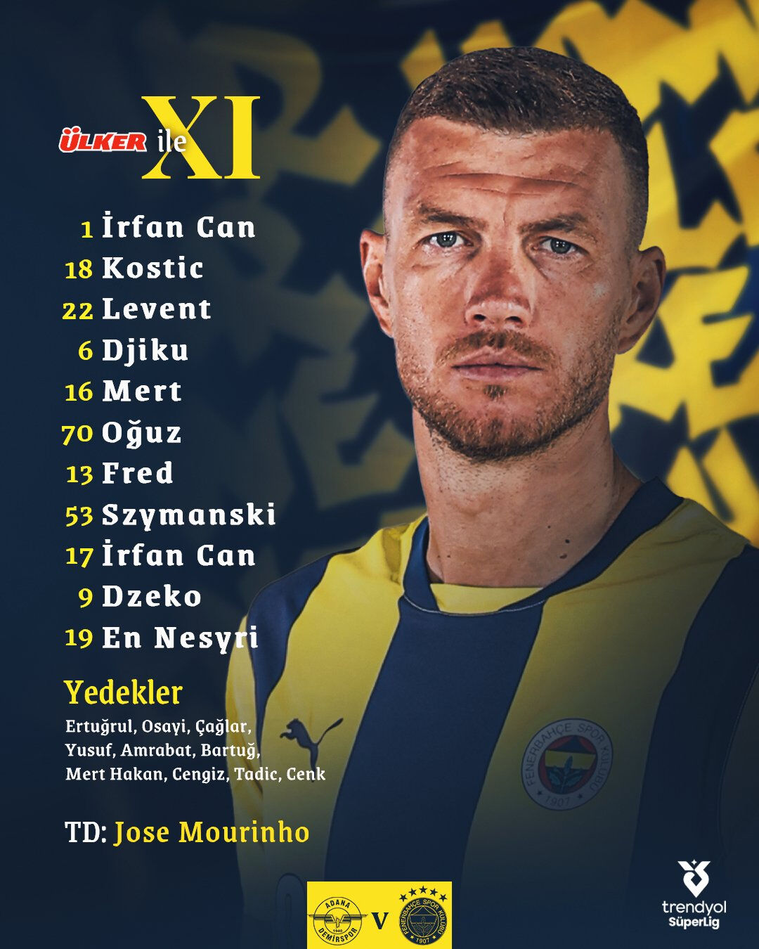 Canlı Anlatım | Adana Demirspor - Fenerbahçe - 3. Resim