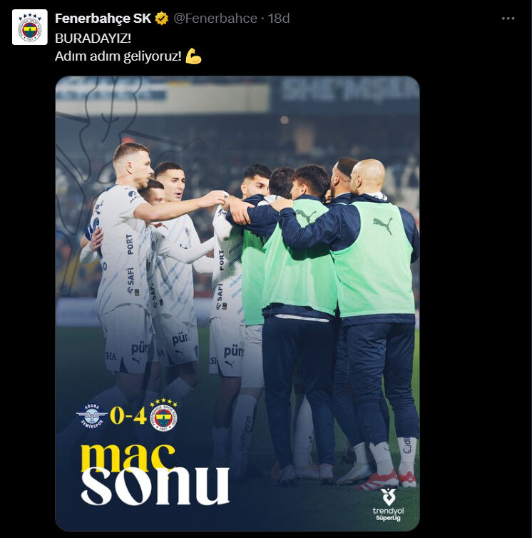 Fenerbahçe'den Galatasaray'a gönderme! - 3. Resim