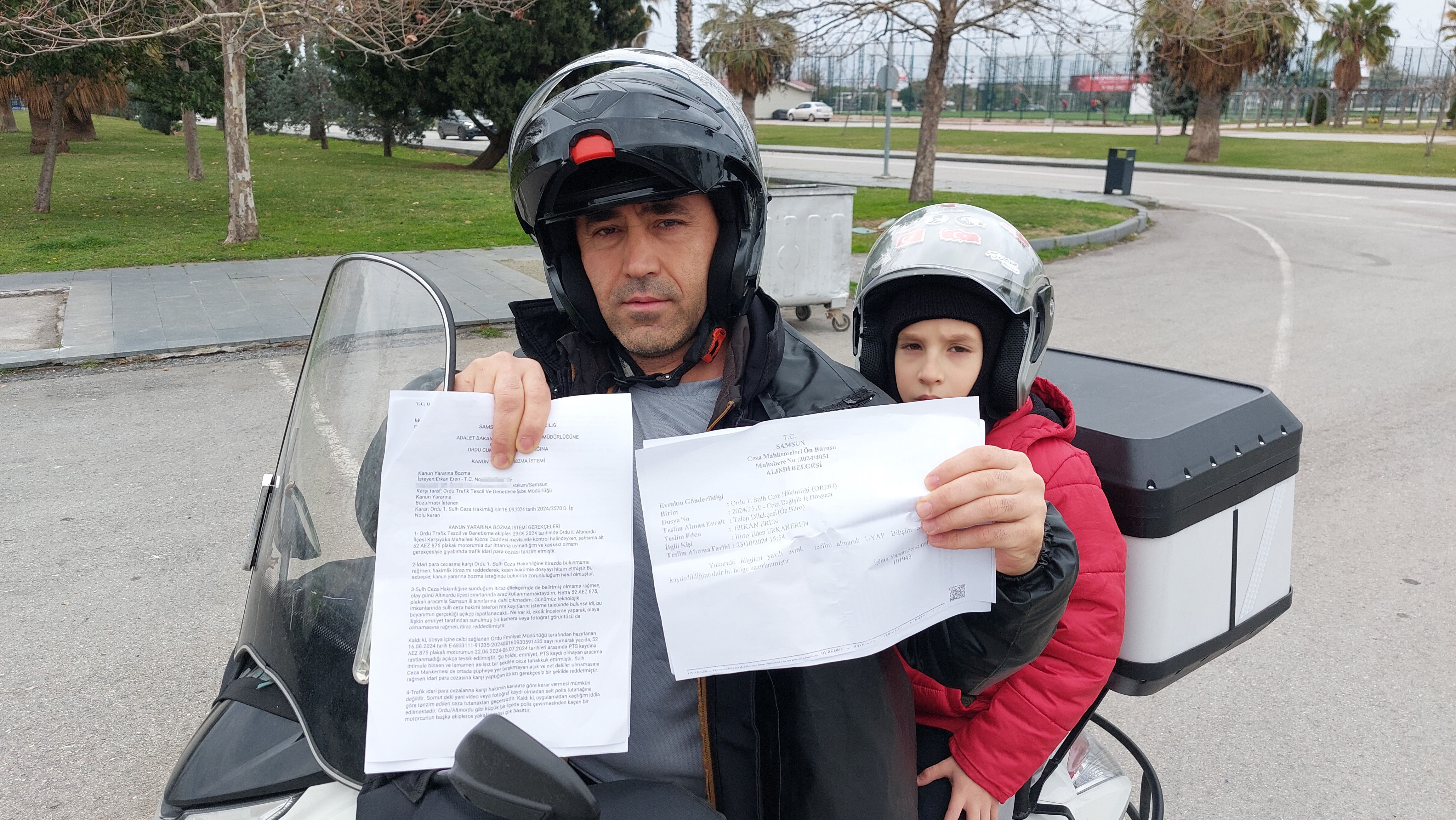 Gitmediği şehirden trafik cezası yedi! 