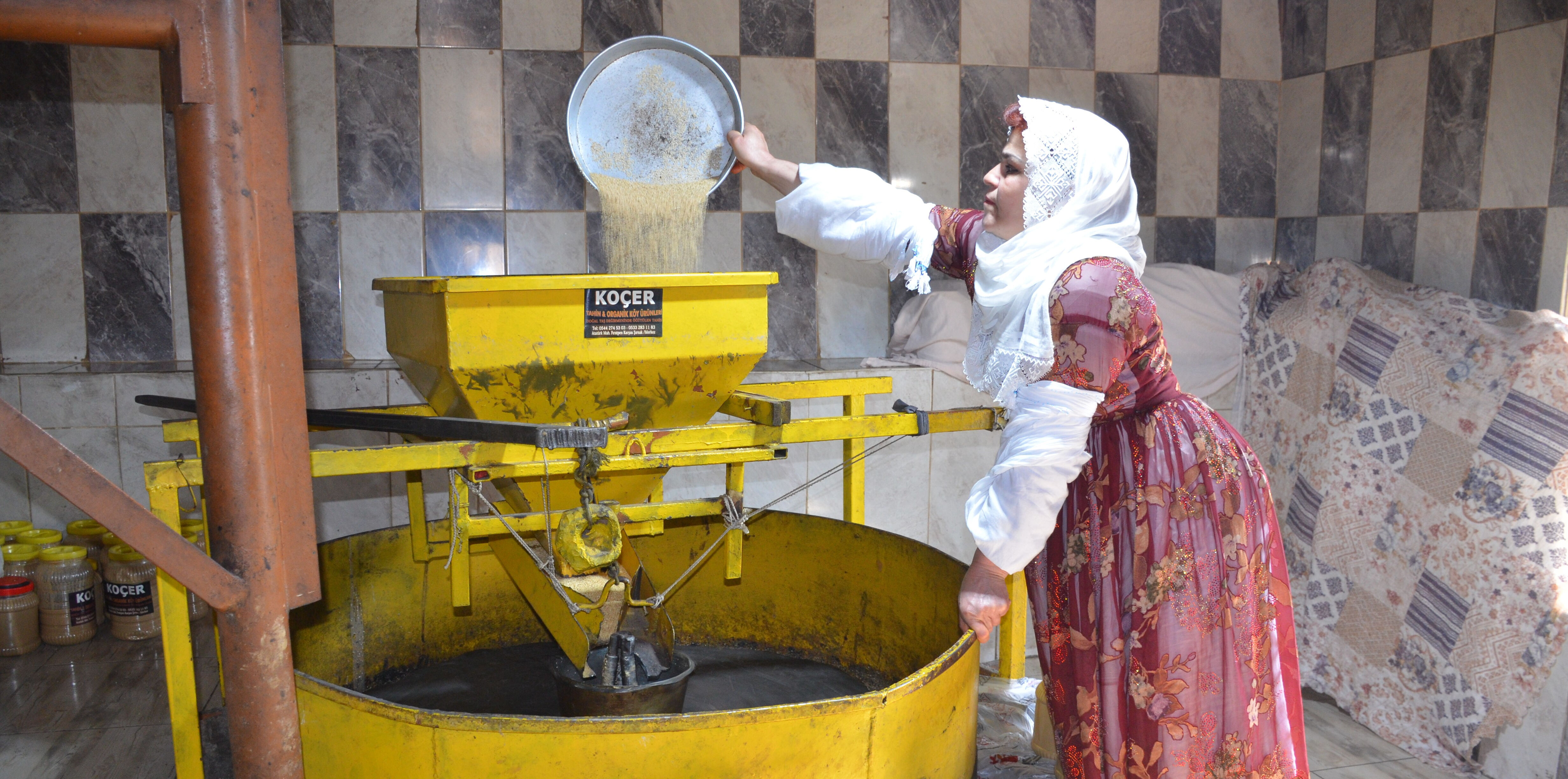 Tam 5 ailenin geçim kaynağı! Kentteki herkes onlardan alıyor, kilosu 300 lira - 1. Resim