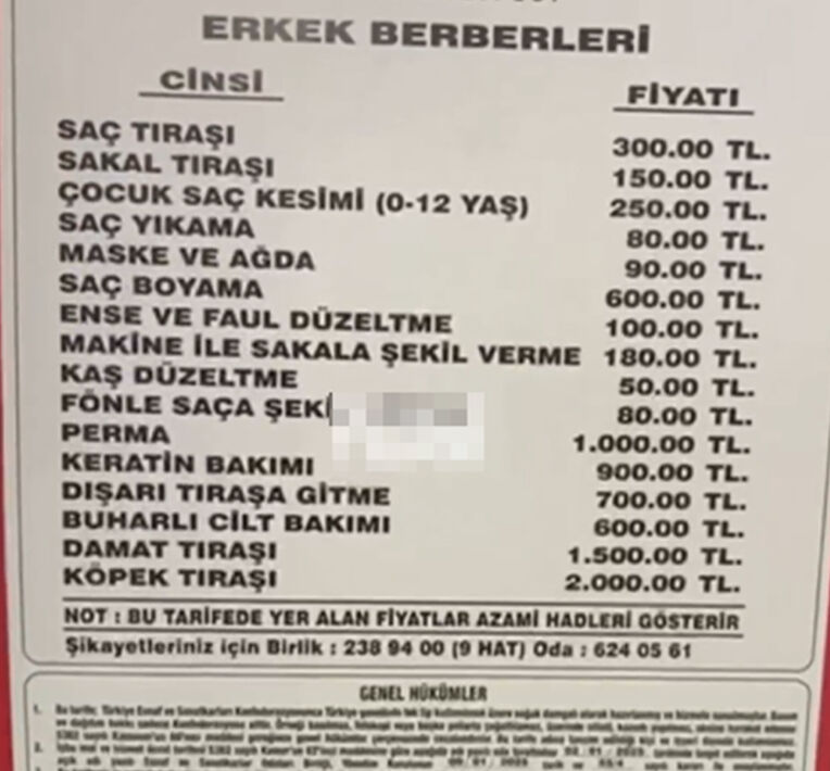 Berberlerde yeni tarife! Köpek tıraşı geldi, damat tıraşından daha pahalı  Berberlerde yeni tarife! Köpek tıraşı geldi, damat tıraşından daha pahalı  - 1. Resim