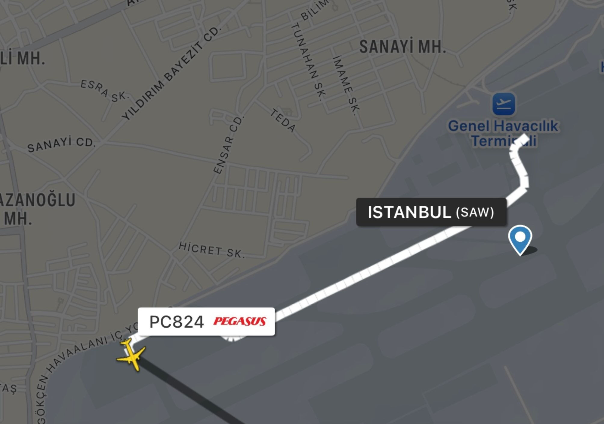 Sabiha Gökçen Havalimanı'nda bomba ihbarı! Sabiha Gökçen Havalimanı'nda bomba ihbarı! - 1. Resim