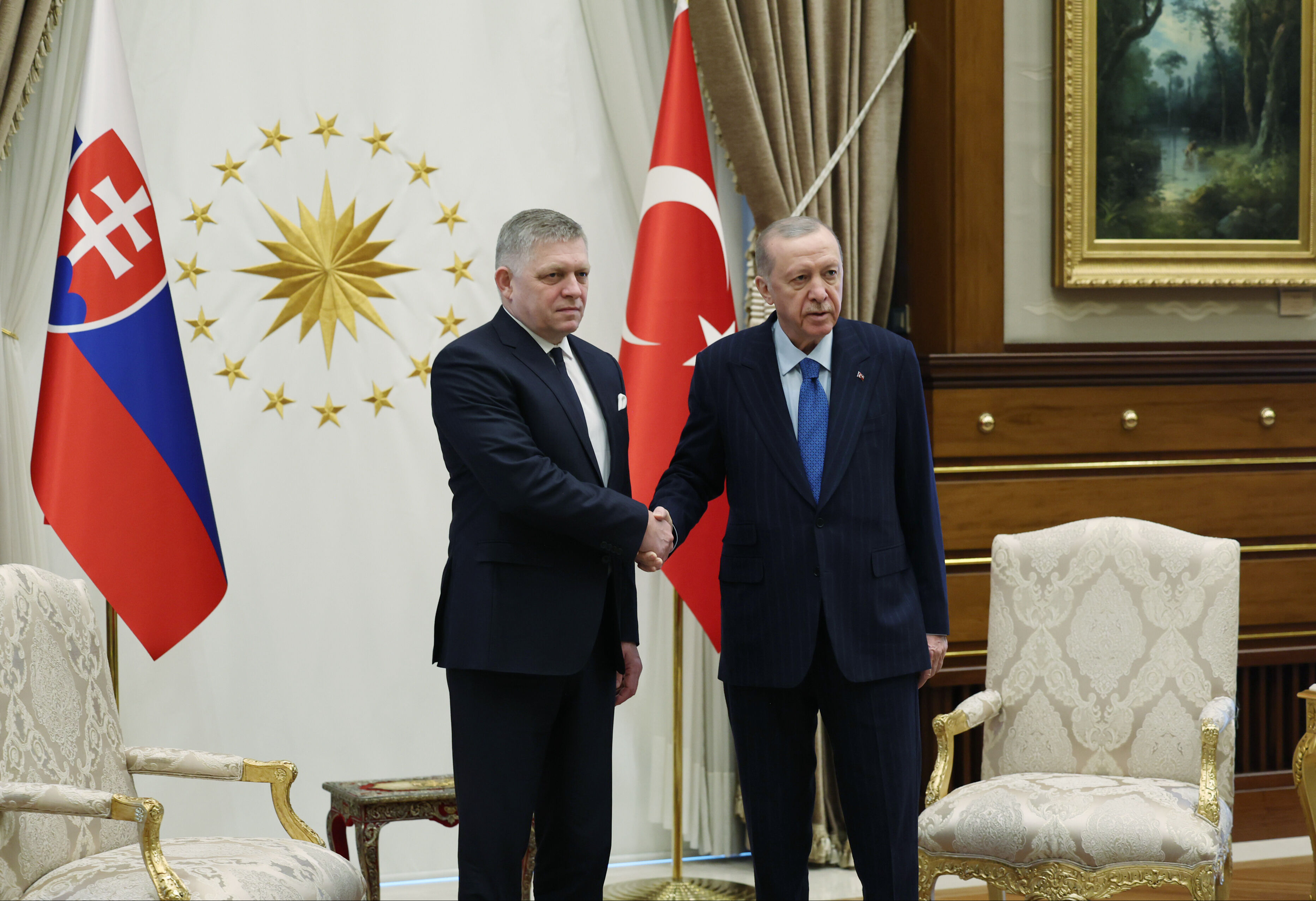 Slovakya Başbakanı Fico'dan Erdoğan'a övgü dolu sözler: Çok büyük uluslararası siyasi bir aktörsünüz Slovakya Başbakanı Fico'dan Erdoğan'a övgü dolu sözler: Çok büyük uluslararası siyasi bir aktörsünüz - 1. Resim