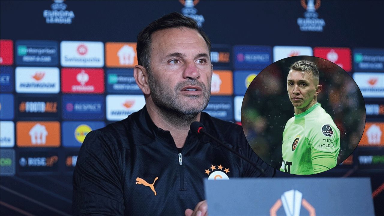 Maç sonunda tepki göstermişti! Okan Buruk&#039;tan Fernando Muslera açıklaması