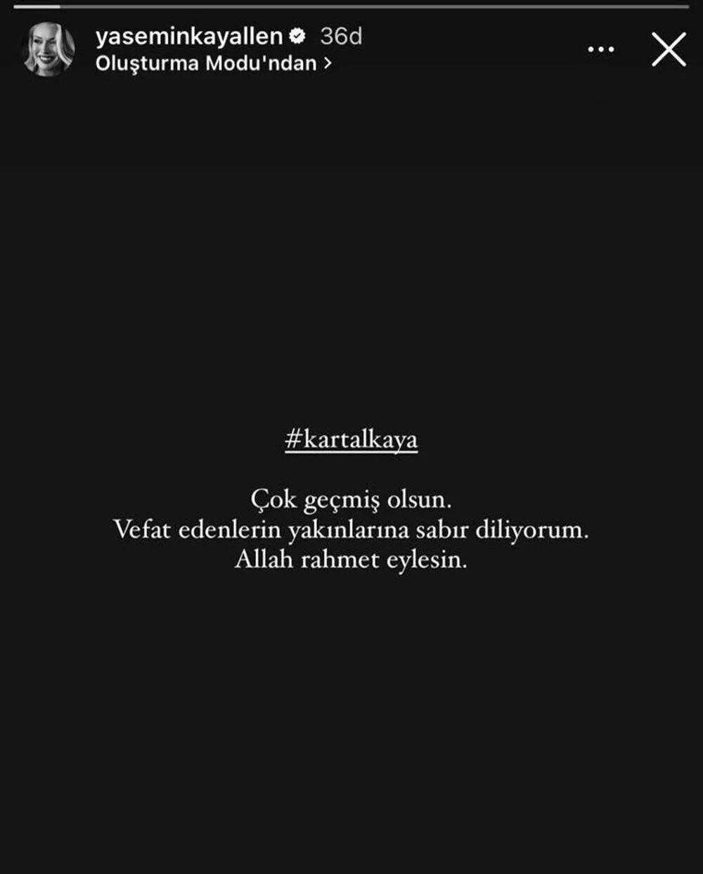 Yangını faciası sonrası ünlülerden taziye mesajları yağdı! "Hazırlanan valizler, günler öncesinden yapılan planlar..." - 6. Resim