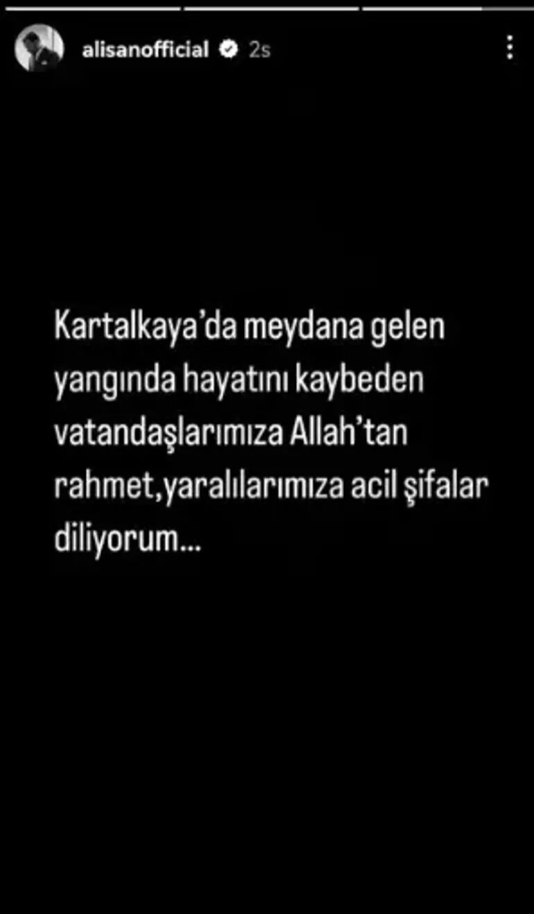 Yangını faciası sonrası ünlülerden taziye mesajları yağdı! "Hazırlanan valizler, günler öncesinden yapılan planlar..." - 4. Resim