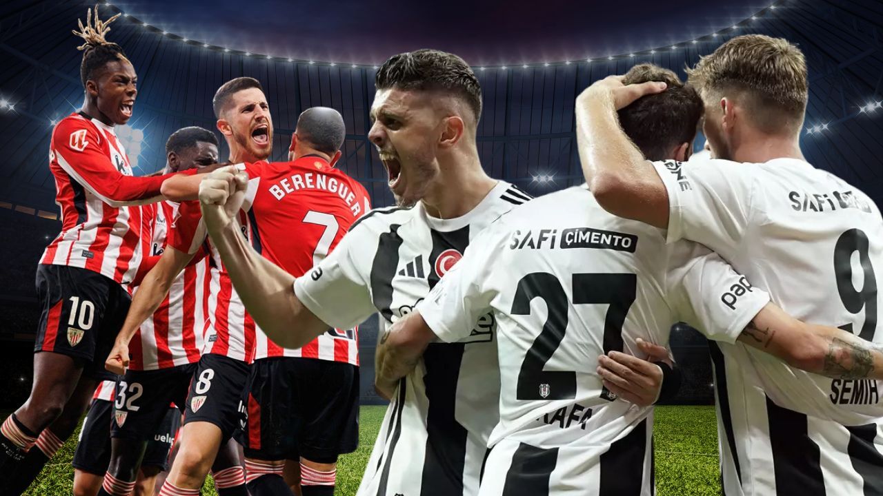 Beşiktaş Athletic Bilbao hangi kanalda? Muhtemel 11&#039;ler açıklandı! Beşiktaş maçı iptal edilecek mi, bu akşam var mı?