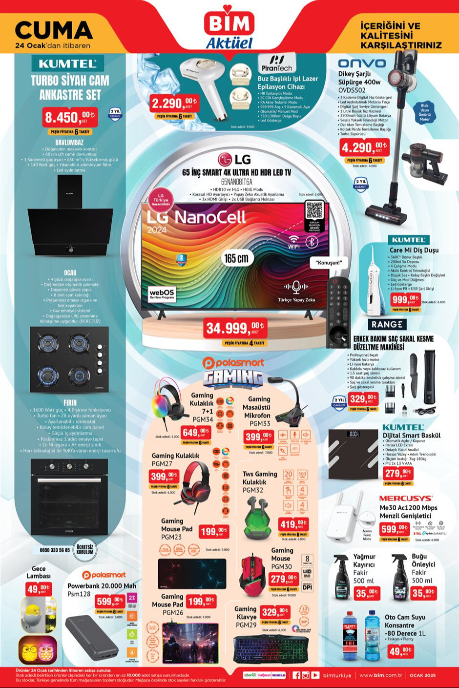 BİM 24 Ocak aktüel kataloğu yayınlandı! Aktüel ürünler arasında uçan ejderha, Stanley Outdoor termos, gaming mikrofon ve binlercesi yer aldı BİM 24 Ocak aktüel kataloğu yayınlandı! Aktüel ürünler arasında uçan ejderha, Stanley Outdoor termos, gaming mikrofon ve binlercesi yer aldı - 1. Resim