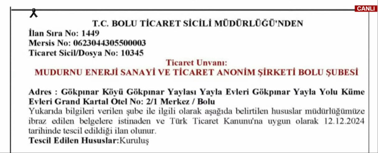 Bolu Belediyesi'nin yangının çıktığı Grand Kartal Otel'e  Bolu Belediyesi'nin yangının çıktığı Grand Kartal Otel'e