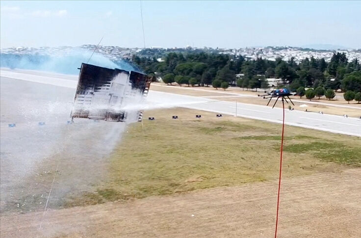 Bolu'daki faciadan sonra yangın söndürme İHA'ları akıllara geldi! Çin'in itfaiye dronları hayat kurtarıyor - 6. Resim