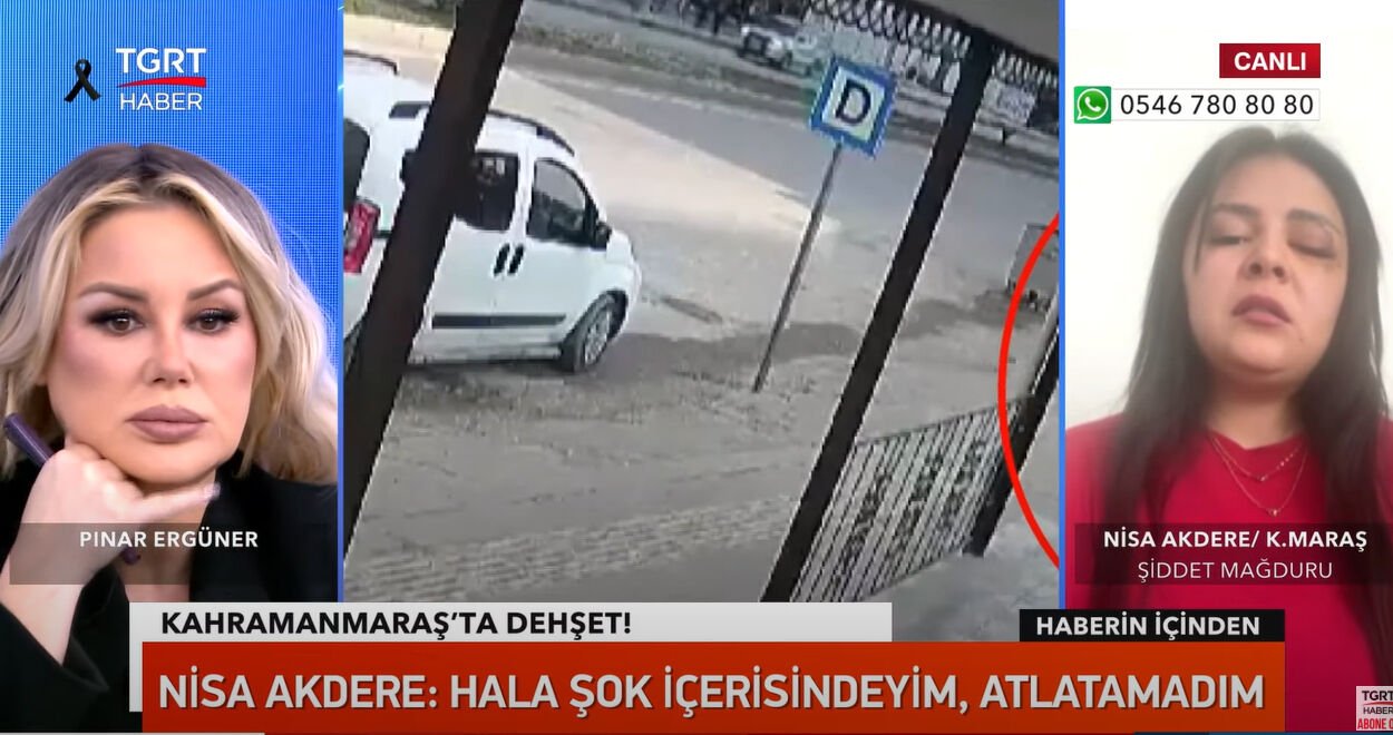 Genç kıza yumruklu saldırı! O korkunç anları TGRT Haber'e tek tek anlattı!  Genç kıza yumruklu saldırı! O korkunç anları TGRT Haber'e tek tek anlattı!