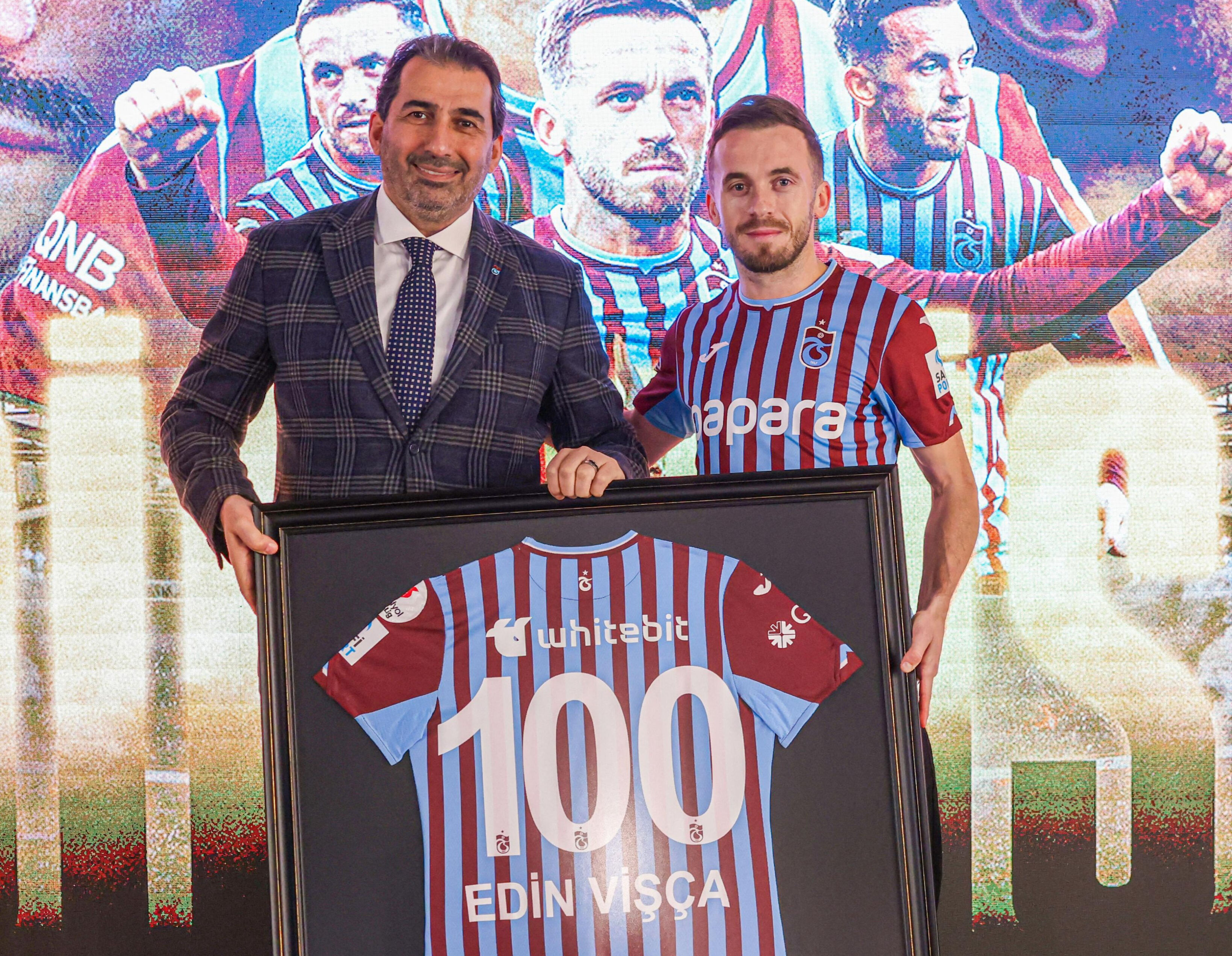 14 yıldır Süper Lig'de! Edin Vişça, Trabzonspor ile nikah tazeledi 14 yıldır Süper Lig'de! Edin Vişça, Trabzonspor ile nikah tazeledi - 1. Resim