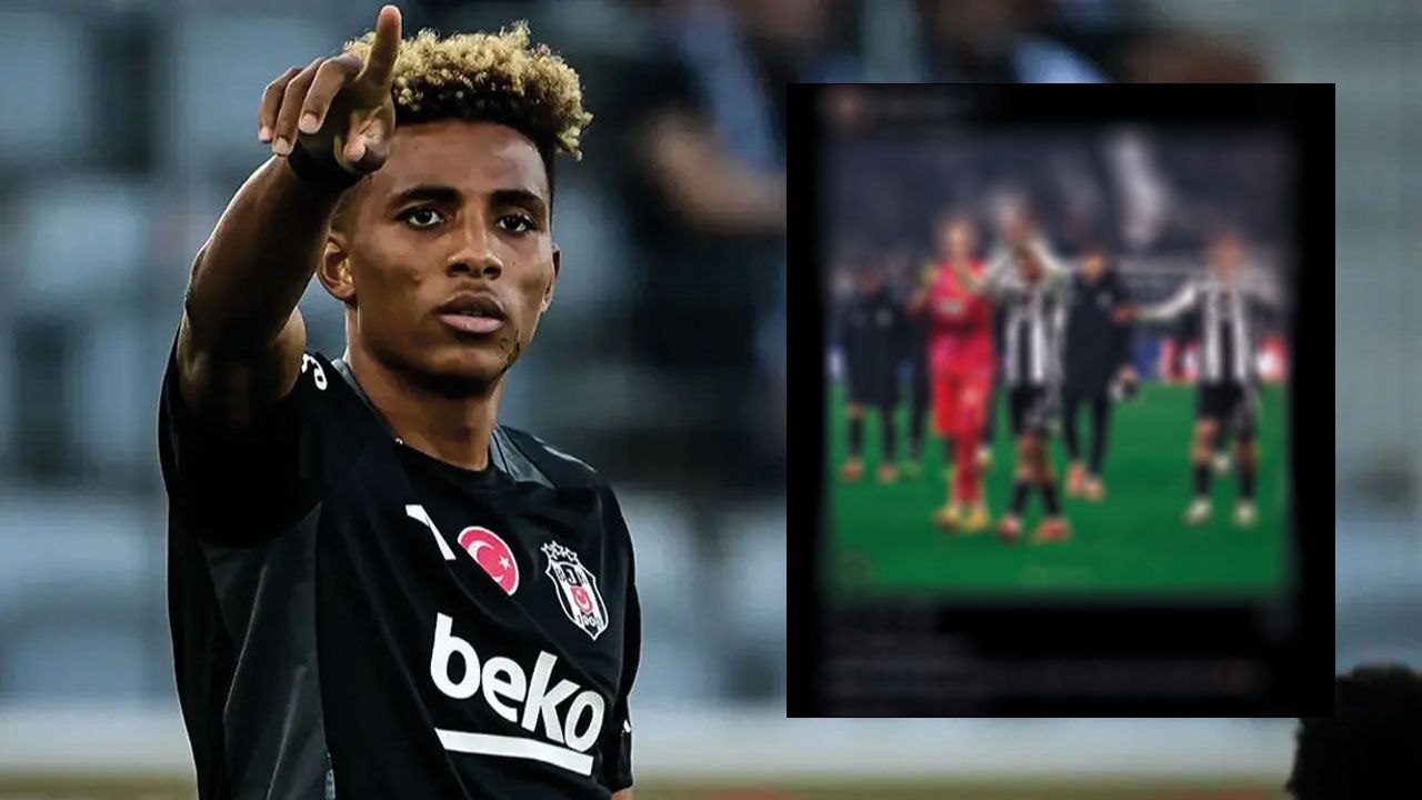 Gedson Fernandes&#039;ten tarihi zafer sonrası anlamlı hareket! Yaptığı paylaşımı görenler duygulandı