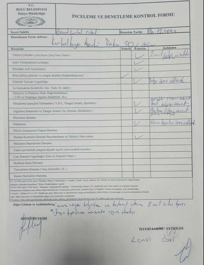 Sekiz kusur 79 cenaze! Bolu Belediyesinin 'olur' raporu felaketin sebebini anlatıyor - 2. Resim