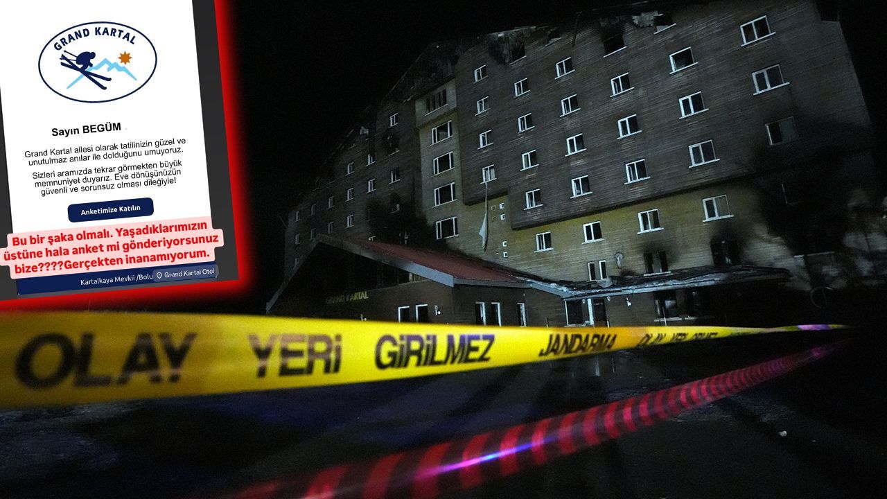 Yangın faciasını iki günde unuttular! 78 cana mezar olan Grand Kartal Otel&#039;den skandal mesaj