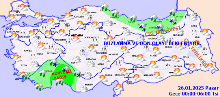 Kar kalınlığı 45 cm'e ulaştı! Meteoroloji İstanbul dahil il il uyardı, dondurucu soğuklar geliyor - 2. Resim