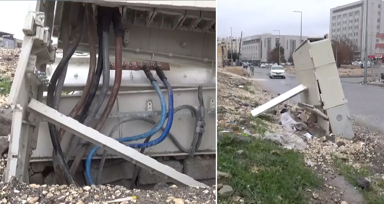 Kırılan panoya tehlikeli önlem! Kaçak elektrikten bıkan Dicle Elektrik ne yapacağını şaşırdı - 1. Resim