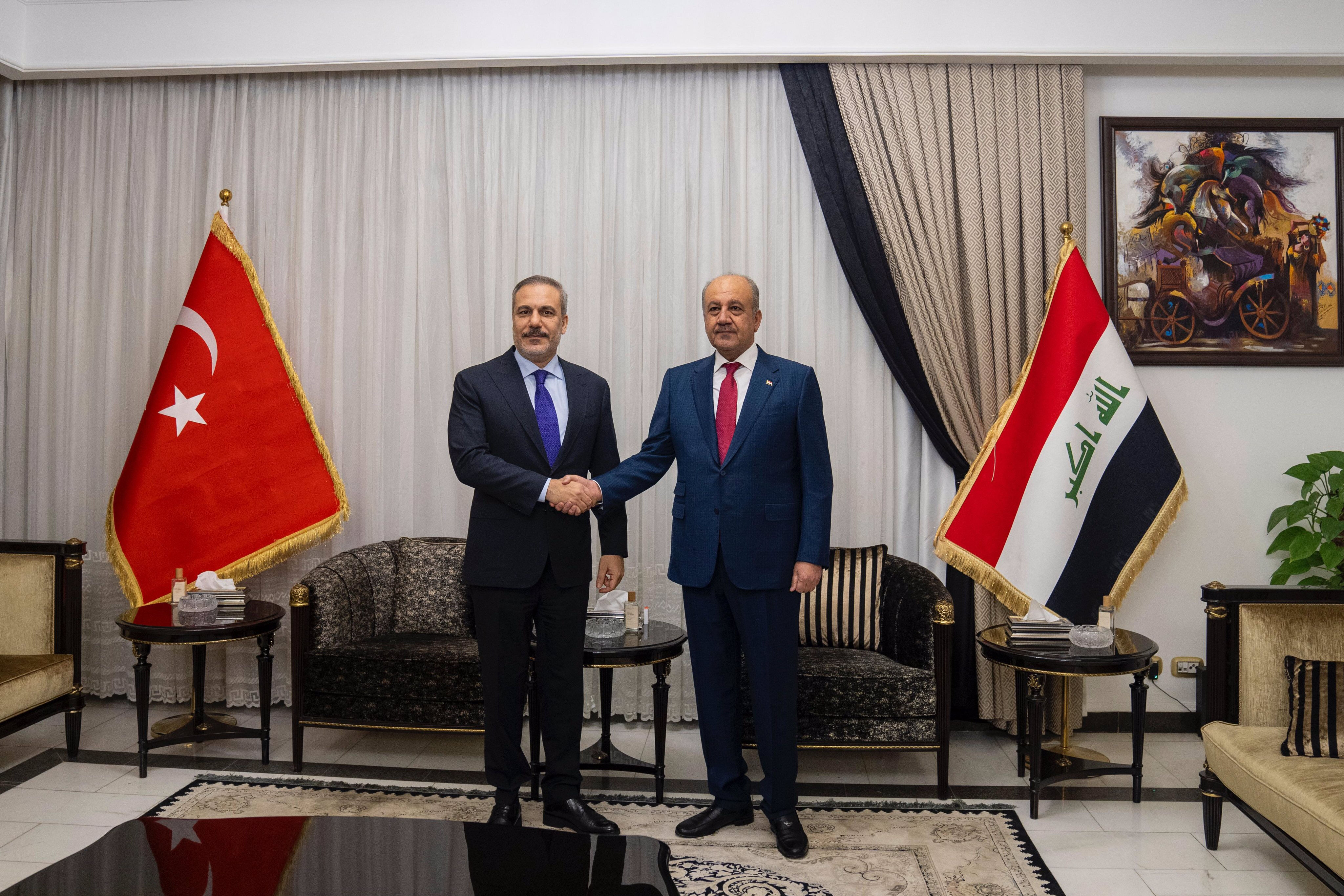 Bakan Fidan'dan Bağdat'ta diplomasi trafiği! Bakan Fidan'dan Bağdat'ta diplomasi trafiği! - 2. Resim