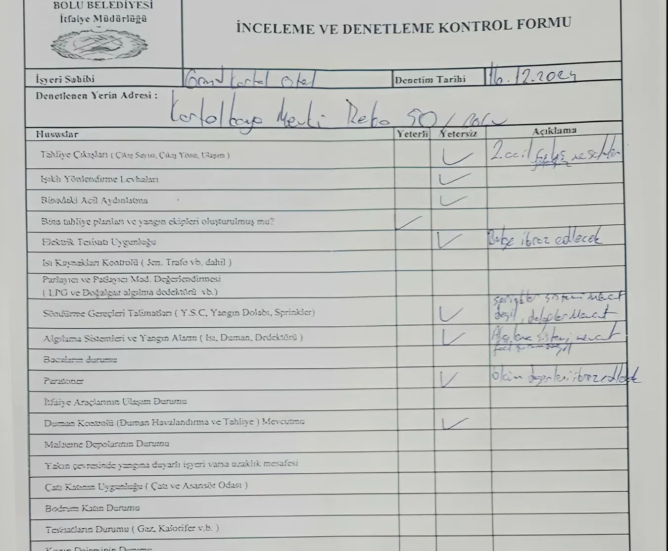 Belediye raporu tek tek ortaya çıkarmıştı... Grand Kartal'ın patronu Halit Ergül'den her eksiğe skandal cevap - 2. Resim