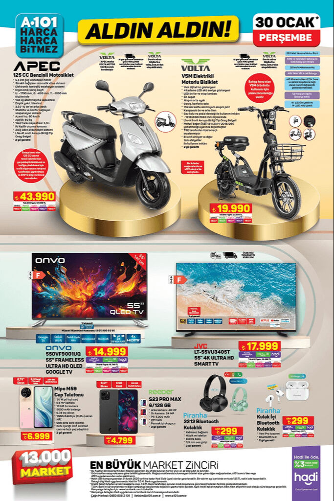 A101 30 Ocak aktüel ürünleri göz kamaştırıyor! Su sebili, döner başlıklı diş fırçası, lisanslı okul çantası ve daha fazlası bu perşembe raflarda A101 30 Ocak aktüel ürünleri göz kamaştırıyor! Su sebili, döner başlıklı diş fırçası, lisanslı okul çantası ve daha fazlası bu perşembe raflarda - 1. Resim