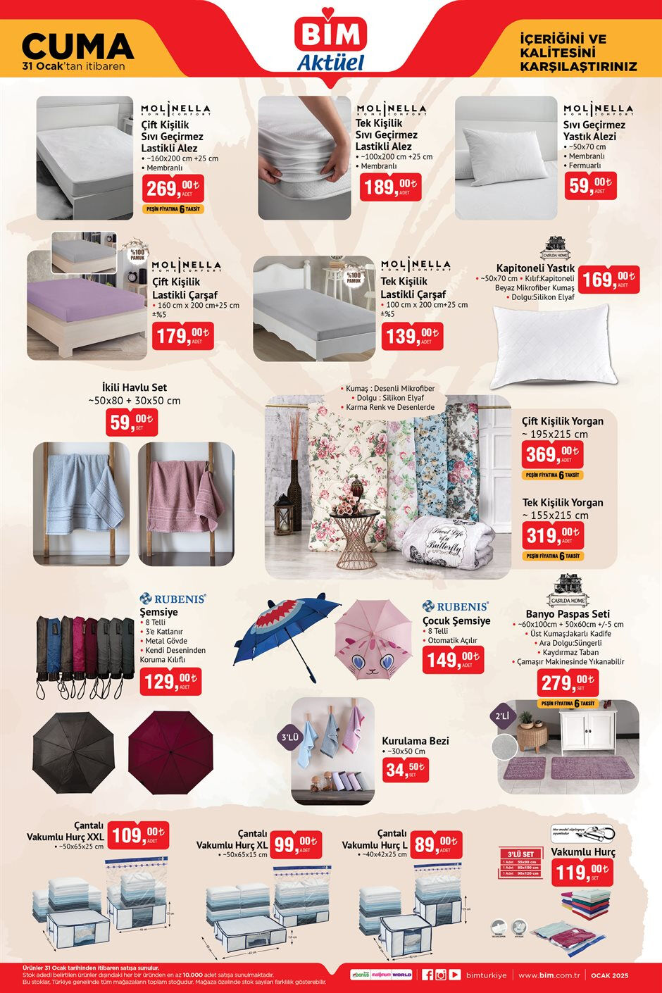 BİM 31 Ocak aktüel kataloğu yayınlandı! Buharlı temizleme makinesi, Kumtel şarjlı mop, elektrikli bisiklet, Hot Wheels araba ve daha fazlası bu cuma satışta! - 4. Resim