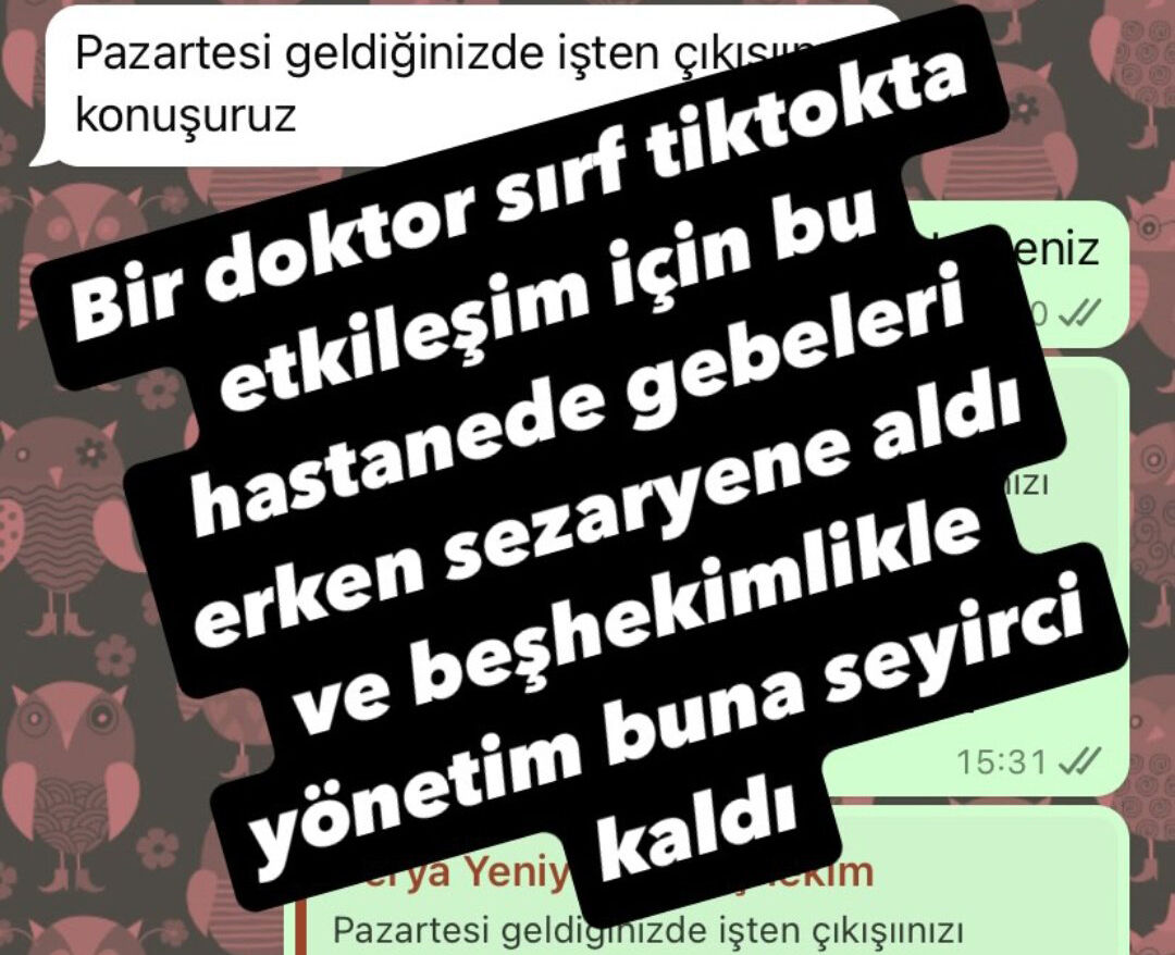 İstanbul'daki özel hastanede skandal! Tiktok uğruna erken doğuma almışlar, bakanlık devreye girdi İstanbul'daki özel hastanede skandal! Tiktok uğruna erken doğuma almışlar, bakanlık devreye girdi - 1. Resim